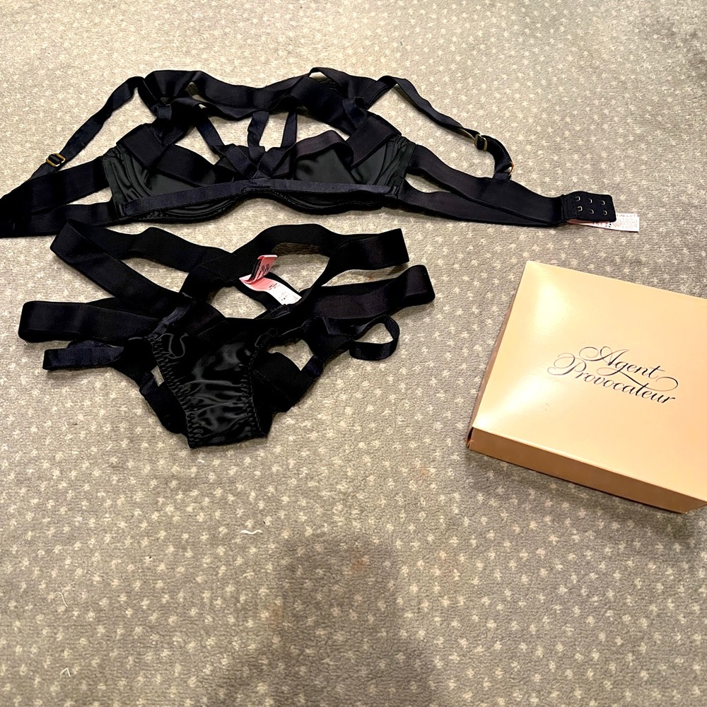 Agent Provocateur Black Lingerie Set